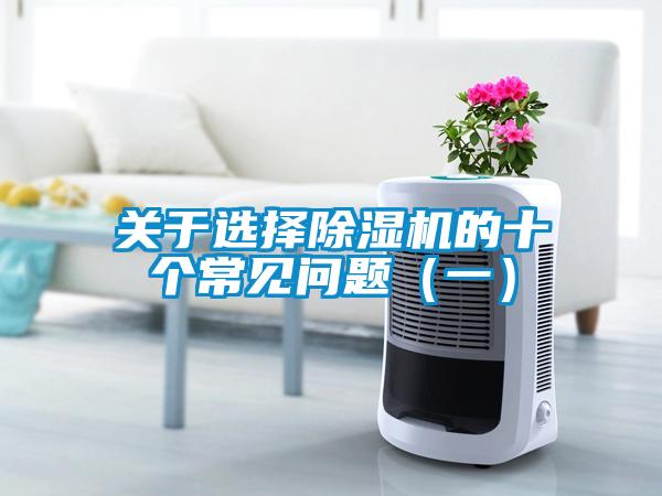 關(guān)于選擇除濕機(jī)的十個(gè)常見問(wèn)題（一）