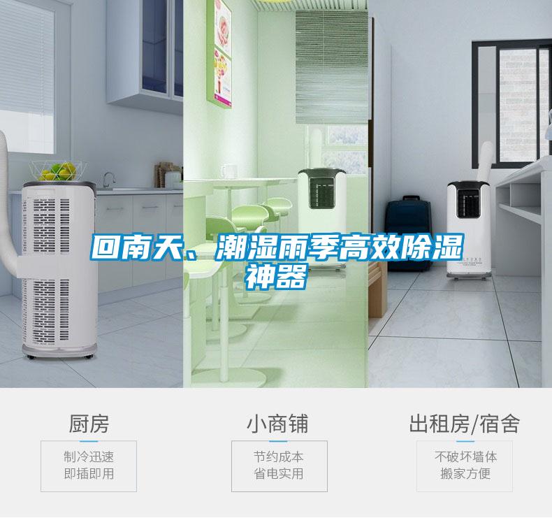回南天、潮濕雨季高效除濕神器