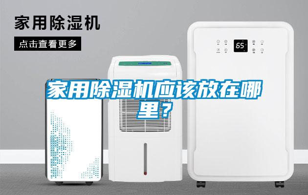 家用除濕機應該放在哪里？