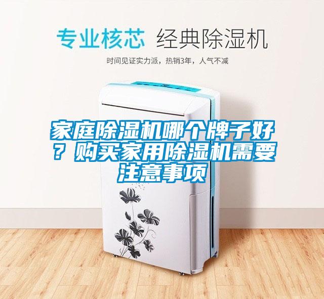 家庭除濕機(jī)哪個牌子好？購買家用除濕機(jī)需要注意事項(xiàng)
