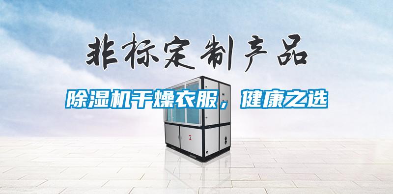 除濕機干燥衣服，健康之選