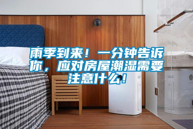 雨季到來！一分鐘告訴你，應(yīng)對房屋潮濕需要注意什么！