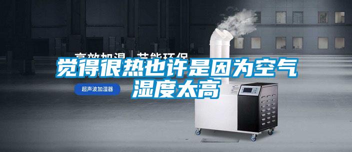 覺(jué)得很熱也許是因?yàn)榭諝鉂穸忍?/></p>
						    <p style=