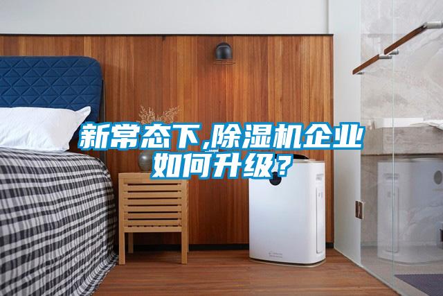 新常態下,除濕機企業如何升級？
