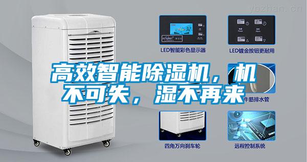 高效智能除濕機，機不可失，濕不再來
