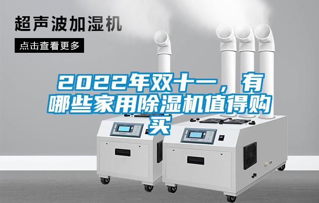 2022年雙十一,有哪些家用除濕機值得購買