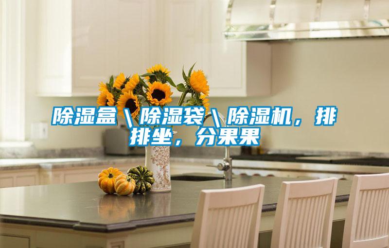 除濕盒＼除濕袋＼除濕機(jī)，排排坐，分果果