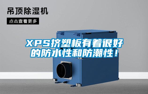 XPS擠塑板有著很好的防水性和防潮性！