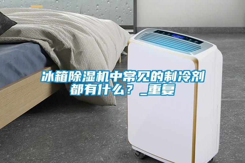 冰箱除濕機(jī)中常見(jiàn)的制冷劑都有什么？_重復(fù)